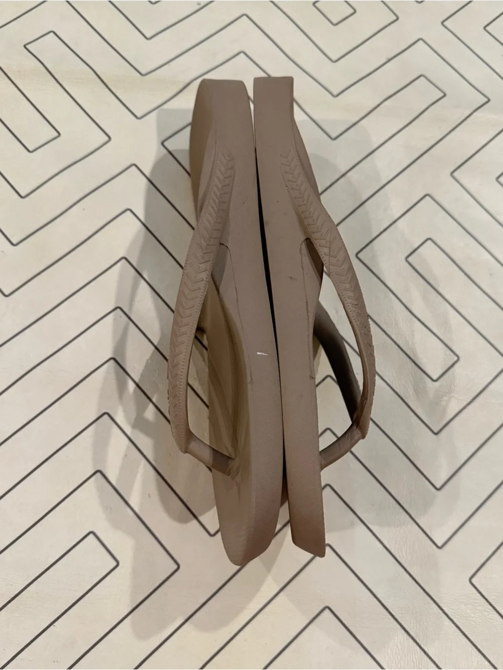 Archies Tan Thong Sandals